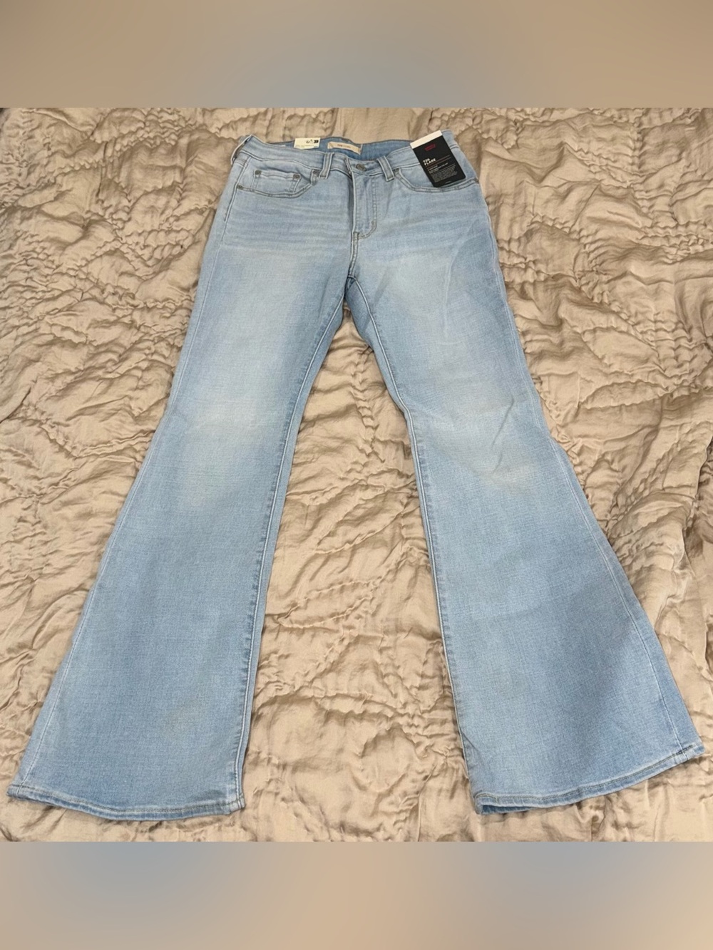 Levi's Light Blue Flare Jeans